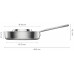 Fiskars Norden acier casserole 26cm 1067634