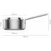 Fiskars Norden acier casserole 1,8L 1067637