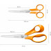 Fiskars Classic Set de ciseaux 21 cm + 16 cm 1082450