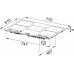 Franke FMY 805 I F KL MB Table de cuisson – verre noir mat 108.0733.617