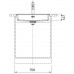 Franke MRG 610-60 CARE Fragranit évier, Noir mat 114.0725.752