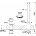 Franke FC 3137.501 MYTHOS WINDOW Robinet de cuisine, inox - sous fenetre 115.0731.378