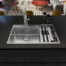 Franke FC 4170.501 PESCARA SEMI PRO Robinet de cuisine, inox - douche 115.0741.700