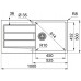 Franke SIRIUS2 S2D 611-100 Evier tectnite, carbone 143.0637.997