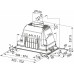 Franke FBI 525 PLUS/2 Hotte aspirante inox 305.0599.543