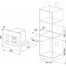 Franke Mythos FMY 45 CM BK Machine a cafe encastrable, Noir 131.0682.091
