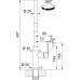 Franke MARIS SLIM J douchette monojet, chrome 115.0728.388
