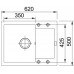 Franke MRG 611-62 Évier fragranit, blanc artic 114.0284.758