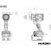 HiKOKI DV18DCW2Z Perceuse a percussion sans fil (18V/sans batterie)