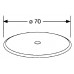 KLUDI Tasso 50 garniture de vidage, set d‘habillage 7152005-00