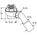 KLUDI Tasso 50 garniture de vidage G 1 1/2, 2152000-00