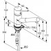 KLUDI Scope Robinet mitigeur monocommande extensible pour évier DN 8 339310575