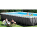 INTEX Ultra Rectangular Frame Pools Set Piscine 975 x 488 x 132 cm 26374GN