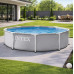 INTEX PRISM FRAME Piscine ronde 305 × 76 cm avec filtration a cartouche 220-240V 26702ND
