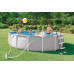 INTEX PRISM FRAME Piscine ronde 427 × 107 cm avec filtration a cartouche 220–240V 26720ND