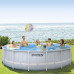 INTEX CHEVRON PRISM FRAME Piscine ronde 488 × 122 cm avec filtration 220–240V 26746NP