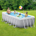 INTEX PRISM FRAME Piscine rectangulaire 400×200×100 cm avec filtration 220–240V 26788NP