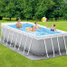 INTEX PRISM FRAME Piscine rectangulaire 400×200×122 cm avec filtration 220–240V 26790NP