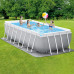 INTEX PRISM FRAME Piscine rectangulaire 488 × 244 × 107cm avec filtration 220–240V 26792NP