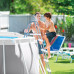 INTEX PRISM FRAME Piscine ovale 503 x 274 x 122 cm avec systeme de filtration 12 V 26796GN