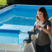 INTEX Enrouleur bâche a bulles pour piscines rectangulaires 28051