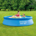 INTEX Easy Set Pool Piscine gonflable 244 x 61 cm avec filtration a cartouche 28108GN