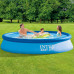 INTEX Easy Set Pool Piscine gonflable 366 x 76 cm avec filtration a cartouche 28132NP
