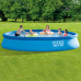 INTEX Easy Set Pool Piscine gonflable 457 x 84 cm, avec filtration a cartouche 28158NP