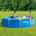 INTEX METAL FRAME Piscine 305 × 76 cm avec filtration 12V 28202GN