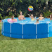 INTEX METAL FRAME Piscine 457 x 122 cm avec systeme de filtration 12 V 28242GN
