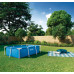 INTEX Piscine Rectangulaire Metal Frame Pool, 220 x 150 x 60 cm, sans filtration 28270NP