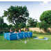 INTEX SMALL FRAME POOLS Piscine 450 x 220 x 84 cm avec filtration a cartouche 28274NP