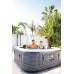 INTEX PureSpa Greystone Bubble Deluxe Spa gonflable Ardoise 6 places S2 28452NP