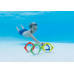 INTEX Set de quatre anneaux poissons colorés pour piscine 55507