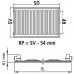 Kermi Therm-x2 Profil-K Radiateur compact 10 600 / 1400 FK0100614