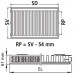 Kermi Therm-x2 Profil-K Radiateur compact 11 400 / 1800 FK0110418