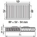 Kermi Therm-x2 Profil-K Radiateur compact 12 750 / 700 FK0120707