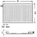 Kermi Therm X2 Profil-V Radiateur a vanne intégrée 10 600 / 400 FTV100600401L1K