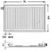 Kermi Therm X2 Profil-V Radiateur a vanne intégrée 10 300 / 900 FTV100300901L1K