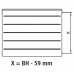 Kermi Therm X2 LINE-K Radiateur compact 22 605 x 1005 PLK220601001N1K