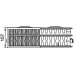 Kermi Therm X2 LINE-K Radiateur compact 33 959 x 1605 PLK330951601N1K