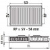 Kermi Therm X2 Profil-K Radiateur profilé compact 12 500 / 500 FK0120505
