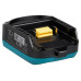 Makita 1916D9-8 Chargeur DC18SJ avec câble USB-PD