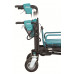 Makita DCU601Z Chariot de transport sans fil Li-ion LXT 2x18V, sans batterie