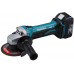 Makita DGA452RTJ Meuleuse 115 mm LXT (2x5,0Ah/18V) Makpac