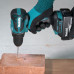 Makita DLX2580V01 Kit d'outils sans fil DHP490+DTD158 Li-Ion LXT (2×2,0 Ah/18V), Makpac