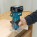 Makita DRT52Z Akku-Kantenfräse Li-ion LXT 18V, sans batterie