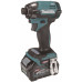 Makita TD002GD202 Visseuse a percussion sans balais 1/4" Li-ion XGT (220Nm/40V/2x2,5Ah)