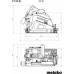 Metabo KT 66 BL Scie circulaire plongeante (1200W/165mm) 601166000