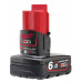 Milwaukee M12 B6 Redlithium Batterie (12V/6,0Ah) 4932451395